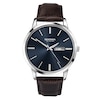 Thumbnail Image 1 of Sekonda Jackson Men's Dark Brown Leather Strap Watch