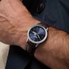Thumbnail Image 7 of Sekonda Jackson Men's Dark Brown Leather Strap Watch