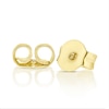 Thumbnail Image 2 of 9ct Yellow Gold 30mm Open Hoop Earrings