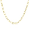 Thumbnail Image 1 of 9ct Yellow Gold Mirror 20" Curb Chain Necklace