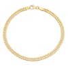 Thumbnail Image 1 of 9ct Yellow Gold Curb 7.5" Bracelet