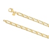 Thumbnail Image 3 of 9ct Yellow Gold Mirror 8" Curb Chain Bracelet