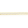 Thumbnail Image 2 of 9ct Yellow Gold & Rhodium Plated Diamond Cut 8" Curb Bracelet
