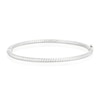 Thumbnail Image 1 of 9ct White Gold Twist Bangle