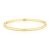 Thumbnail Image 1 of 9ct Yellow Gold Diamond Cut Patterned Bangle
