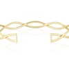 Thumbnail Image 3 of 9ct Yellow Gold Twisted Cuff Bangle