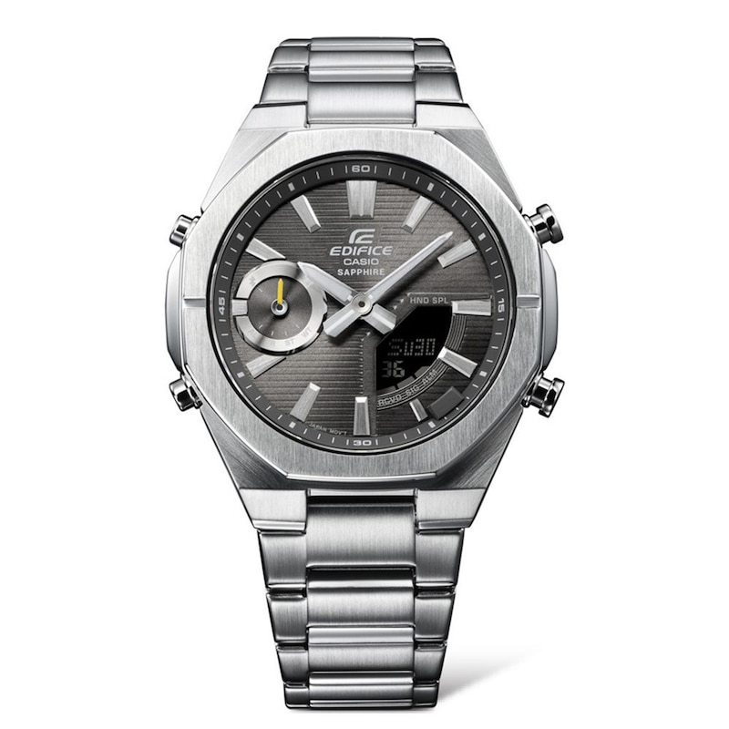 Main Image 1 of Casio Edifice Men's Grey Dial Stainless Steel Bracelet Watch