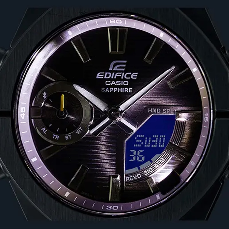 Main Image 3 of Casio Edifice Men's Grey Dial Stainless Steel Bracelet Watch