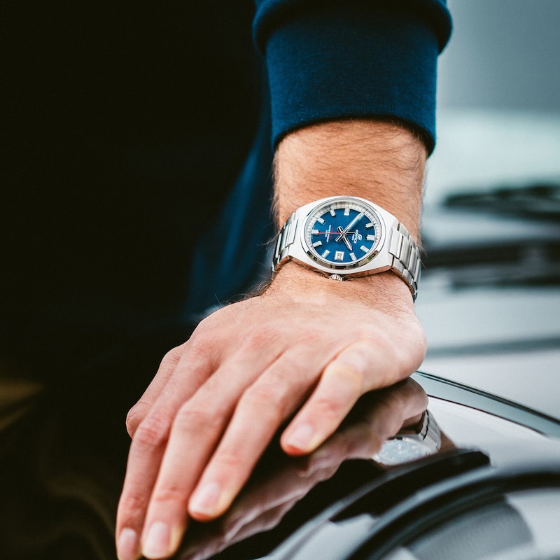 Main Image 2 of Casio Edifice Men's Blue Stainless Steel Bracelet Watch