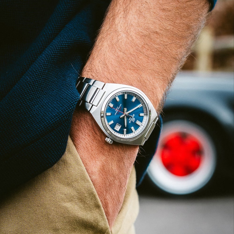 Main Image 3 of Casio Edifice Men's Blue Stainless Steel Bracelet Watch