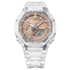 Thumbnail Image 1 of Casio G-Shock Rose Dial Clear Resin Strap Watch
