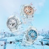 Thumbnail Image 8 of Casio G-Shock Silver Dial Clear Resin Strap Watch