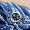 Thumbnail Image 5 of Casio G-Shock Blue Dial Stainless Steel Bracelet Watch