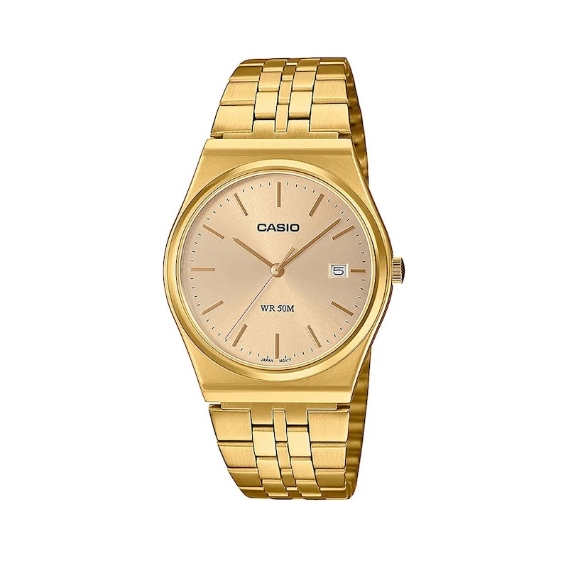 Main Image 1 of Casio Men's Vintage Gold Tone Bracelet Watch
