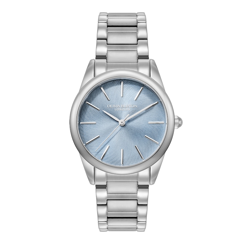 Main Image 1 of Olivia Burton Ladies' Glowful Sky Blue Dial  Stainless Steel Watch