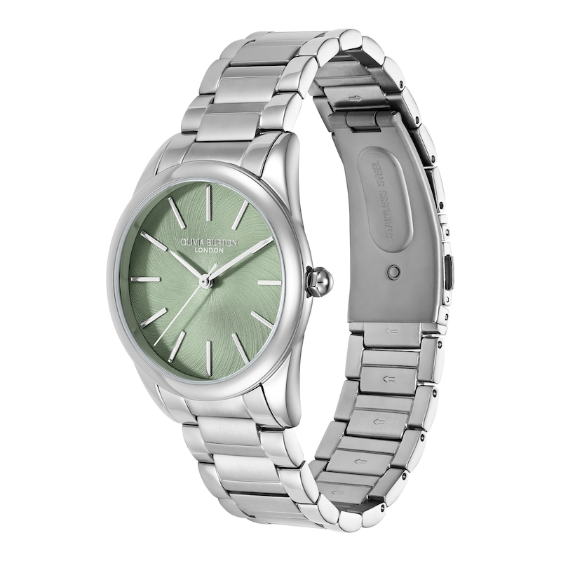 Main Image 2 of Olivia Burton Ladies' Glowful Mint Green Dial Stainless Steel Watch