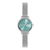Thumbnail Image 1 of Olivia Burton Ladies' Mini Classics Turquoise Dial Stainless Steel Mesh Watch