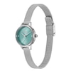 Thumbnail Image 2 of Olivia Burton Ladies' Mini Classics Turquoise Dial Stainless Steel Mesh Watch