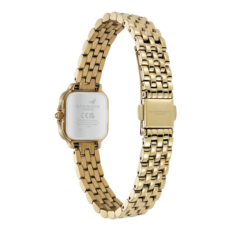 Main Image 4 of Olivia Burton Women's Mini Grosvenor Light Yellow Gold tone Bracelet Watch