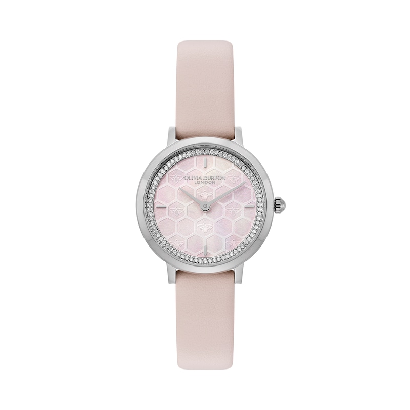 Main Image 1 of Olivia Burton Ladies' Honeycomb Ultra Slim Two Tone Bracelet Watch