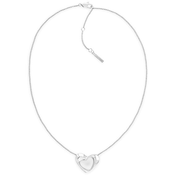 Calvin Klein Women's Stainless Steel Heart Necklace