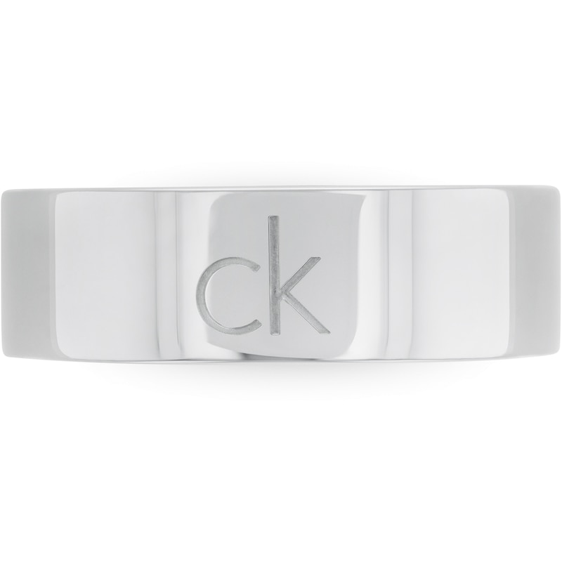 Main Image 3 of Calvin Klein Ladies' Stainless Steel Ring Trio Set - Size P
