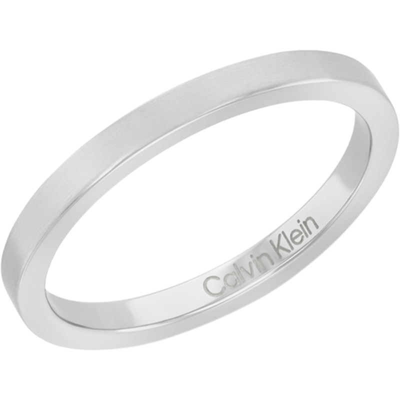 Main Image 8 of Calvin Klein Ladies' Stainless Steel Ring Trio Set - Size Q