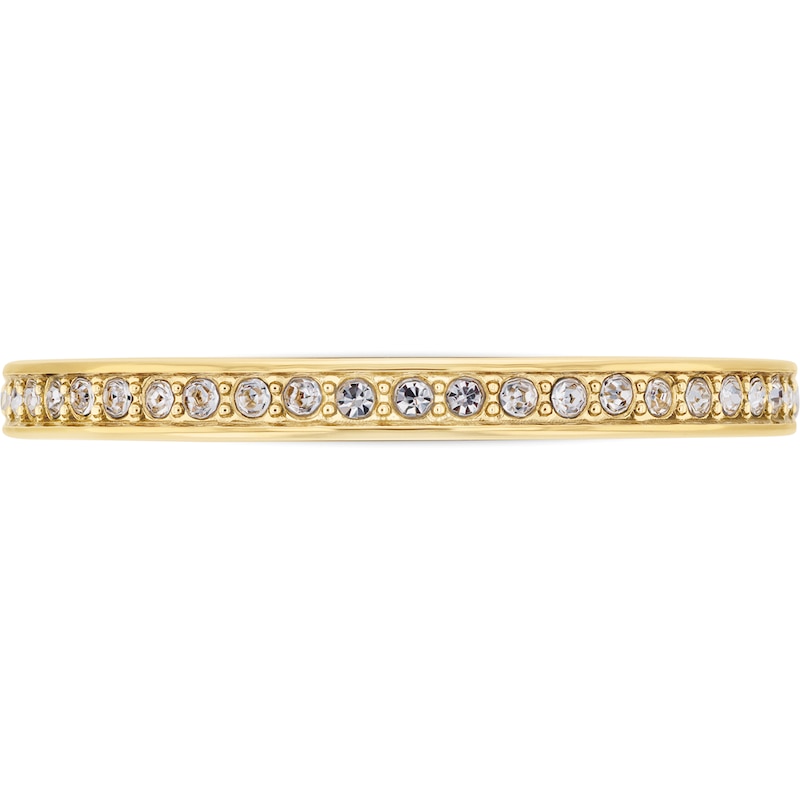 Main Image 5 of Calvin Klein Ladies' Gold Tone Ring Trio Set - Size N