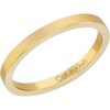 Thumbnail Image 8 of Calvin Klein Ladies' Gold Tone Ring Trio Set - Size Q