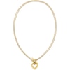 Thumbnail Image 1 of Tommy Hilfiger Ladies' Gold Tone Toggle Heart Pendant Necklace