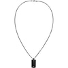 Thumbnail Image 1 of Tommy Hilfiger Men's Black Tone Pendant Necklace