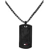 Thumbnail Image 3 of Tommy Hilfiger Men's Black Tone Pendant Necklace
