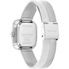 Thumbnail Image 3 of Calvin Klein Women's Geometric Square Case Stainless Steel Mesh Strap Watch