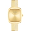 Thumbnail Image 1 of Calvin Klein Women's Gradient Dial Gold Tone Stainless Steel Mesh Strap Watch