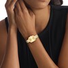 Thumbnail Image 4 of Calvin Klein Women's Gradient Dial Gold Tone Stainless Steel Mesh Strap Watch