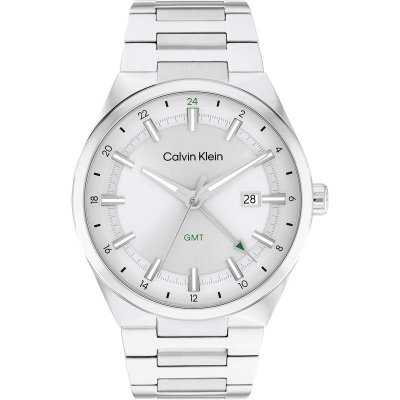 Main Image 1 of Calvin Klein Men's Grey Dial Stainless Steel Bracelet Watch