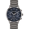 Thumbnail Image 1 of Calvin Klein Men's Dark Blue Dial Black IP Stainless Steel Bracelet Watch