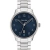 Thumbnail Image 1 of Calvin Klein Men's Blue Linear Dial Stainless Steel Bracelet Watch
