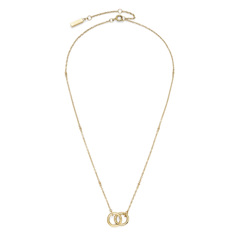 Main Image 2 of Olivia Burton Ladies' Light Gold Tone Amity Interlock Necklace