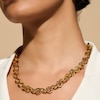 Thumbnail Image 4 of Olivia Burton Women's Honeycomb Light Gold Tone Link Necklace