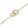 Thumbnail Image 3 of Olivia Burton Ladies' Light Gold Tone Amity Interlock Bracelet