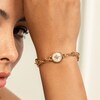 Thumbnail Image 4 of Olivia Burton Ladies' Signature Charms Light Gold Tone Bracelet