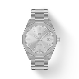 Tissot PR100 Solar Men's Grey Dial Stainless Steel Watch