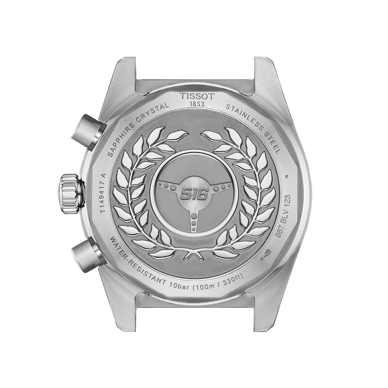 Main Image 3 of Tissot PR 516 Chronograph Black Dial Rose Two Tone Bracelet Watch