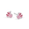 Thumbnail Image 2 of Disney Sterling Silver Minnie Mouse Pink Enamel Stud Earrings