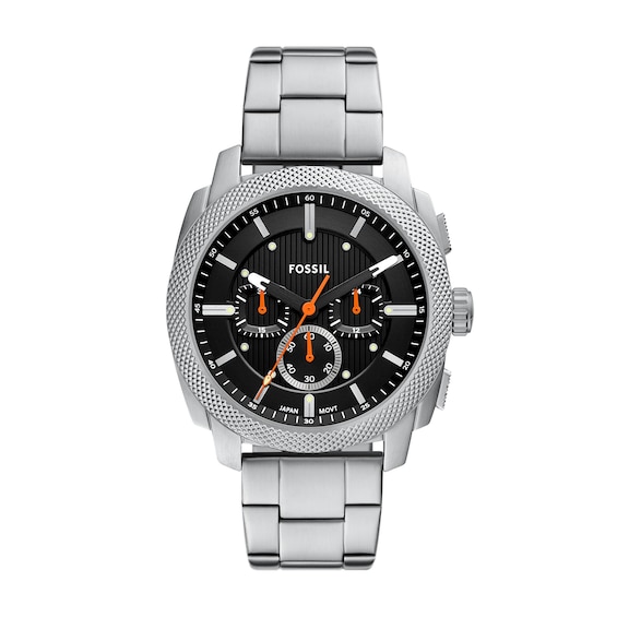 Fossil Mens Machine Chronograph Stainless Steel Watch