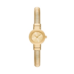 Michael Kors Gramercy Gold Tone Stainless Steel Bracelet Watch