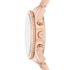 Thumbnail Image 3 of Michael Kors Mini Bryant Chronograph Rose Gold Tone Stainless Steel Watch
