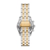 Thumbnail Image 2 of Michael Kors Mini Bryant Chronograph Dial Two Tone Stainless Steel Watch