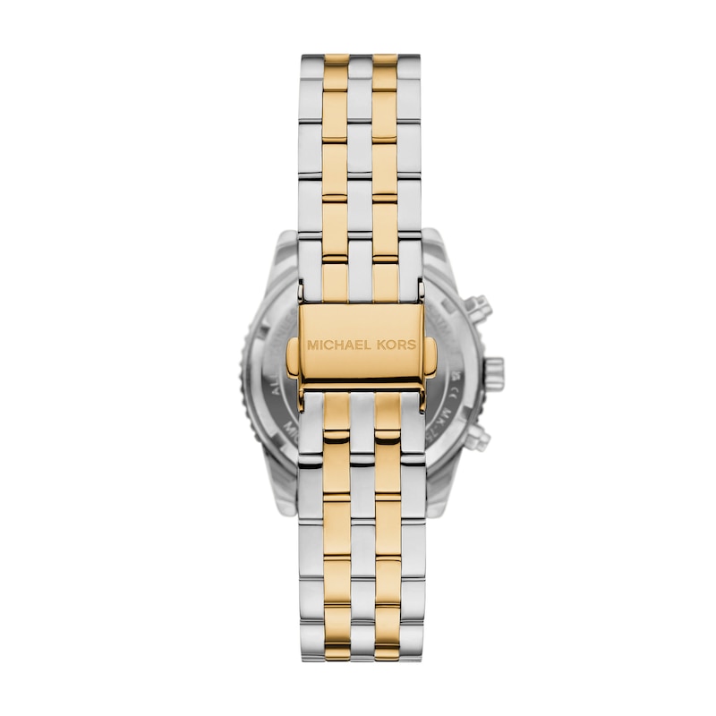 Main Image 2 of Michael Kors Mini Bryant Chronograph Dial Two Tone Stainless Steel Watch
